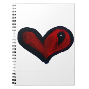 Caderno Espiral Coração