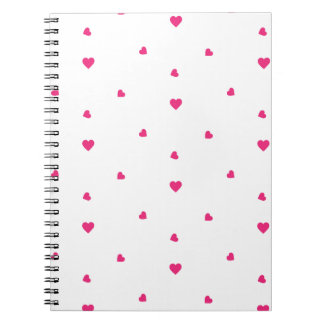 Caderno Espiral coração