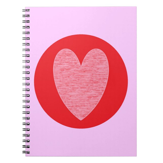 Caderno Espiral Coração 3 (Frente)