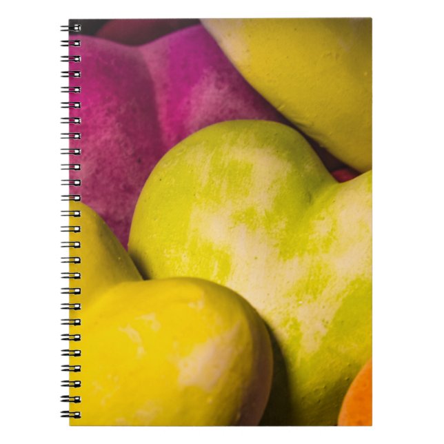 Caderno Espiral Coração, coração doce... (Frente)