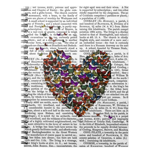 Caderno Espiral Coração da Borboleta (Frente)