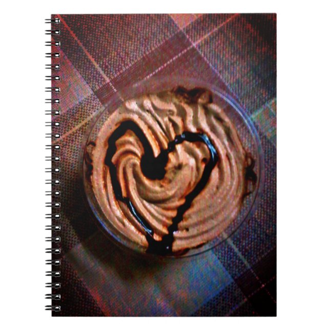 Caderno Espiral Coração de Chocolate (Frente)