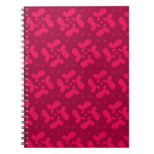 Caderno Espiral Corações em circulação
