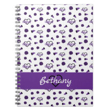 Corações Roxos, Pom Poms, Padrão Megafone