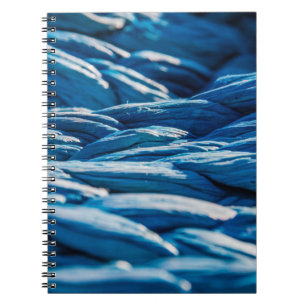 Caderno Espiral Corda Azul