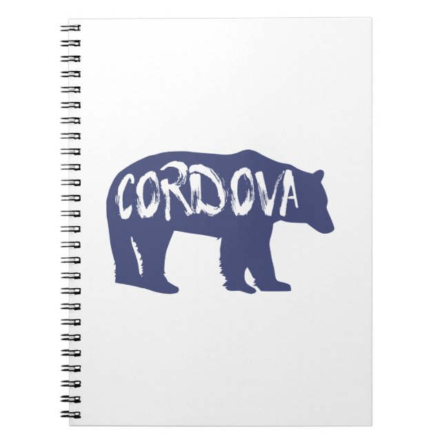 Caderno Espiral Cordova Alaska Bear (Frente)