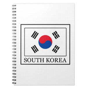 Caderno Espiral Coreia do Sul