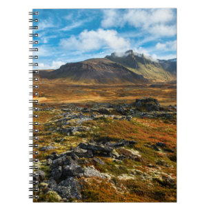 Caderno Espiral Cores de outono na paisagem
