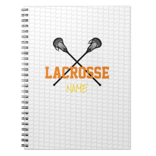 Caderno Espiral Cores do grupo de nomes personalizados da Lacrosse