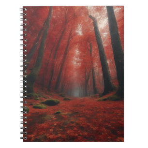 Caderno Espiral Cores do Outono