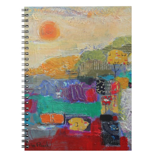 Caderno Espiral Cores do verão 2014 (Frente)