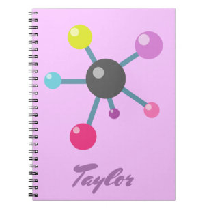Caderno Espiral Cores Moleculares