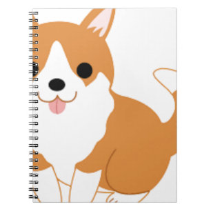 Caderno Espiral Corgi