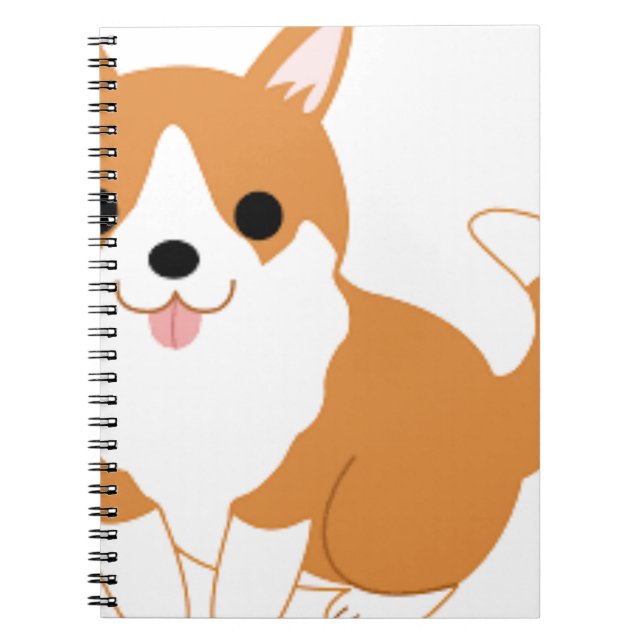 Caderno Espiral Corgi (Frente)