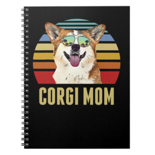 Caderno Espiral Corgi Cachorro Melhor Cachorro Mãe Alguma Vez Retr