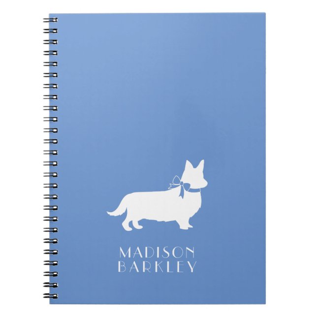 Caderno Espiral Corgi Puppy Dog Pembroke Welsh (Frente)