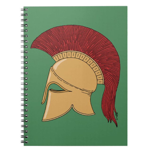 Caderno Espiral Corinthian Helmet (Frente)