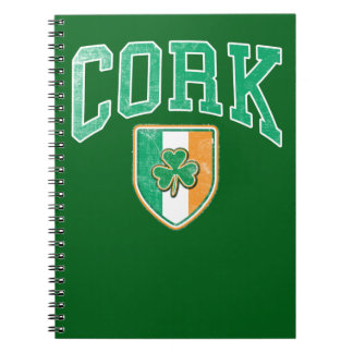Caderno Espiral CORK Irlanda