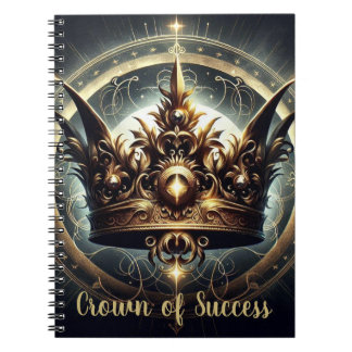 Caderno Espiral Coroa do Sucesso