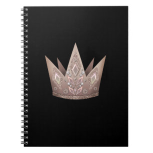Caderno Espiral Coroa, Rainha