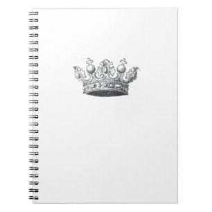 Caderno Espiral Coroa real