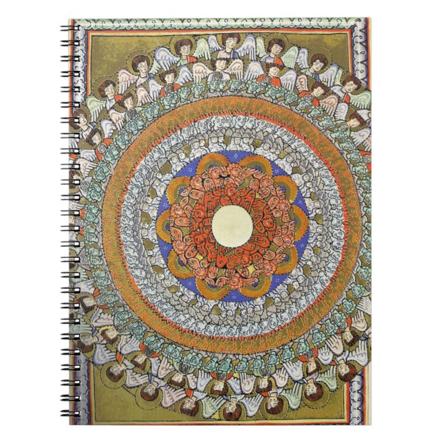 Caderno Espiral Coros de Anjos (Hildegard von Bingen) (Frente)