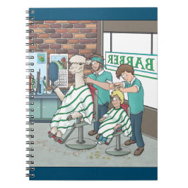 Caderno Espiral Corte de cabelo Alpaca