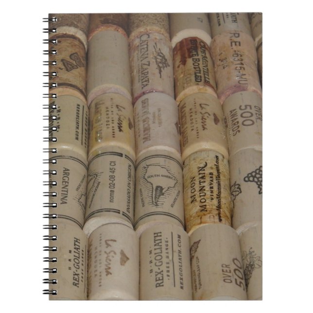 Caderno Espiral Cortiça (Frente)