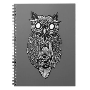 Caderno Espiral Coruja