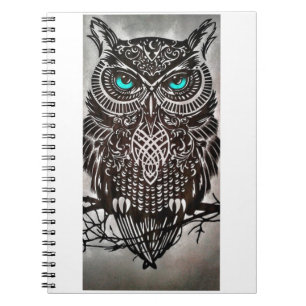 Caderno Espiral coruja