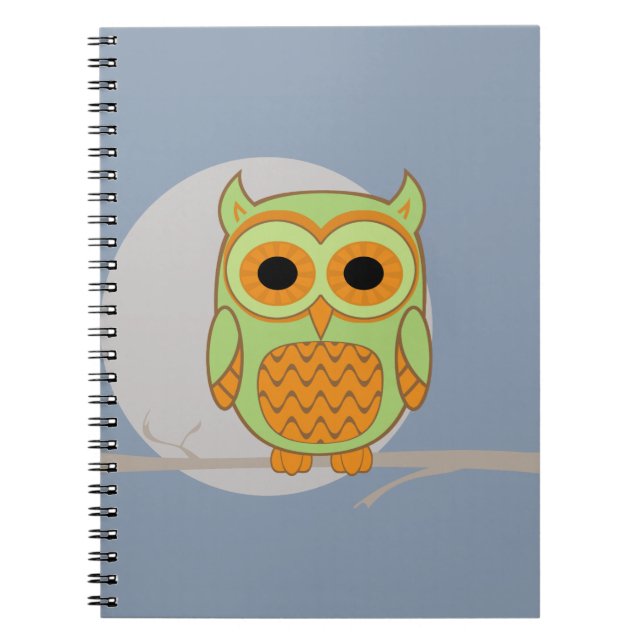 Caderno Espiral Coruja (Frente)