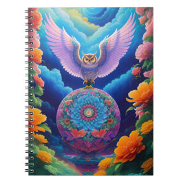 Caderno Espiral Coruja