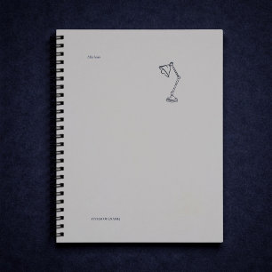 Caderno Espiral Coruja Noturna Academia das Trevas Erudito