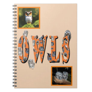 Caderno Espiral Corujas É O Nome,
