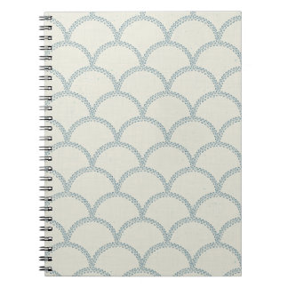 Caderno Espiral Cosmic Bloom Scallops