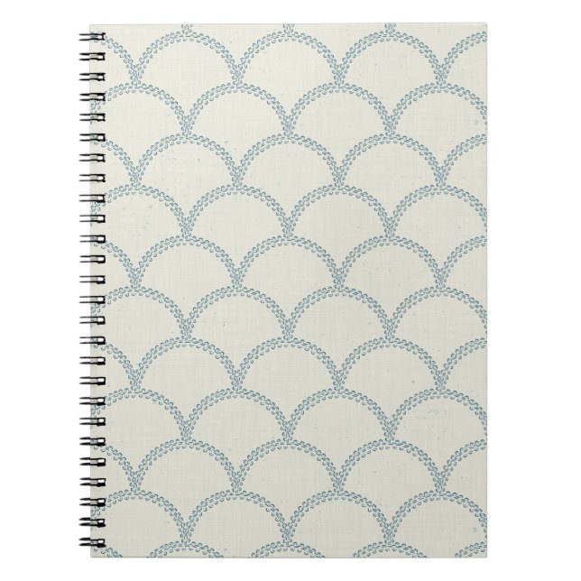 Caderno Espiral Cosmic Bloom Scallops (Frente)