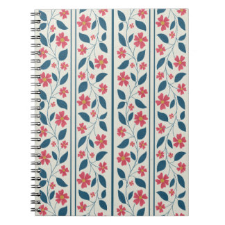 Caderno Espiral Cosmic Bloom Trailing Stripes
