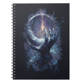 Caderno Espiral Cosmic Hand Dark Fantasy