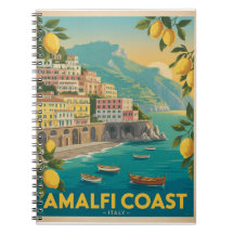 Costa Amalfitana Itália Viagem Vintage