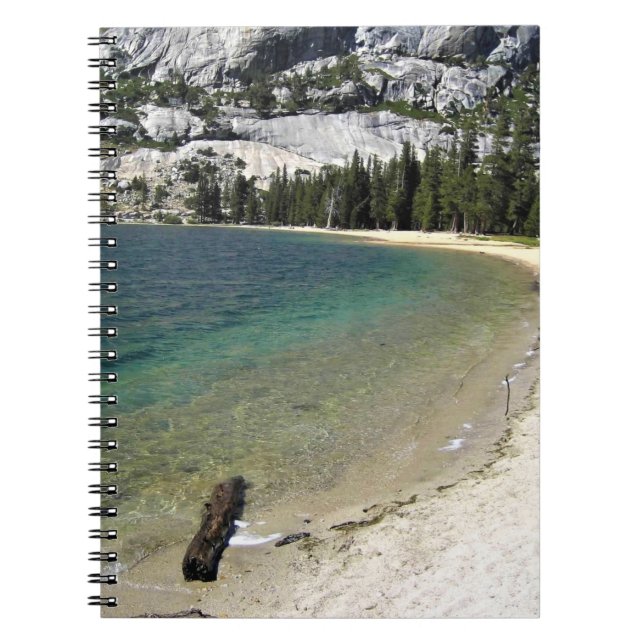 Caderno Espiral Costa do Lago Tenaya, Yosemite, CA (Frente)