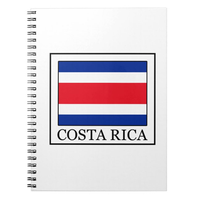 Caderno Espiral Costa Rica (Frente)