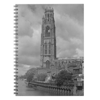 Caderno Espiral Coto de Boston e rio Welland, Lincolnshire