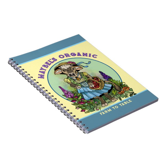 Caderno Espiral Cottagecore Cowgirl (Lado Direito)