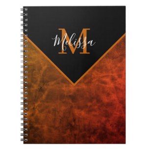 Caderno Espiral Couro cru personalizado personalizado