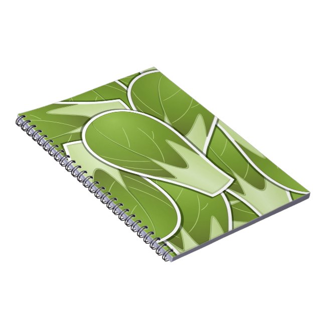 Caderno Espiral Couve-brussel (Lado Direito)