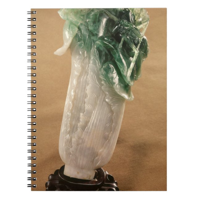 Caderno Espiral Couve chinesa, coreano, século XIX (jade) (Frente)