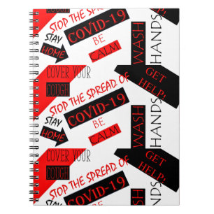 Caderno Espiral Covid-19