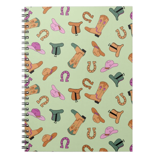 Caderno Espiral Cowgirl notebook (Frente)
