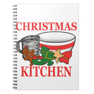 Caderno Espiral cozinha natal