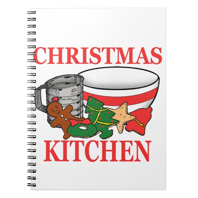 Caderno Espiral cozinha natal (Frente)